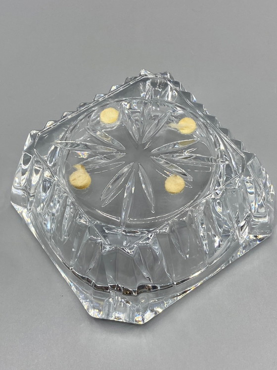 Vintage asbak van dik glas – Sterrenhemeldecoratie – jaren 60-70 – Glazen & Karaffen (photo 3 of 5)