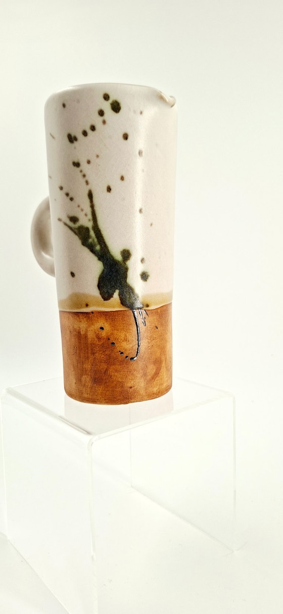 Image 1 of Large stoneware pitcher — La Colombe Pottery, 1970s