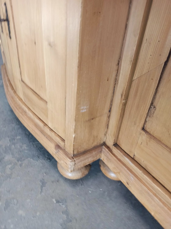 Buffet ancien en pin massif – Armoires murales, Wood (photo 13 of 15)