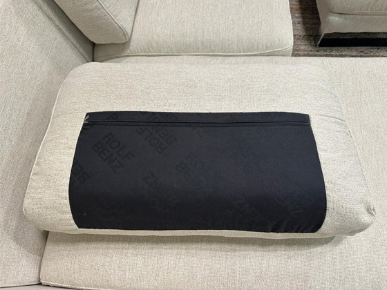 Image 1 of Rolf Benz Ego Corner Sofa + Stool