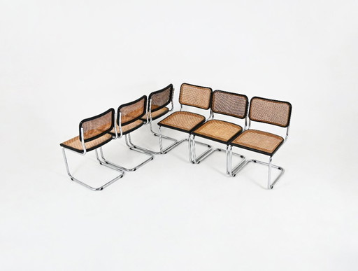 Dining Chairs Style B32 by Marcel Breuer, set of 6