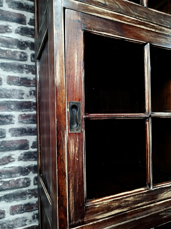 Image 1 of Vitrine / Meuble de bibliothèque / Buffet / Meuble scolaire