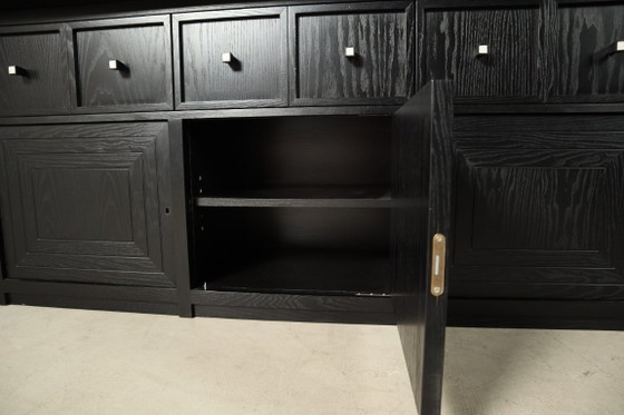 Credenza Architettonica Monumentale in Legno Ebanizzato, Belgio, anni '90 – Credenze (photo 10 of 16)