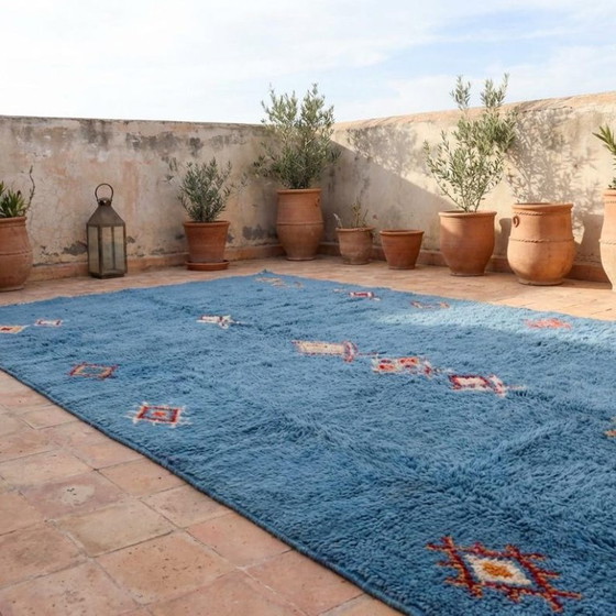 Image 1 of Marokkaans handgemaakt Berber wollen tapijt 250cm x 150cm