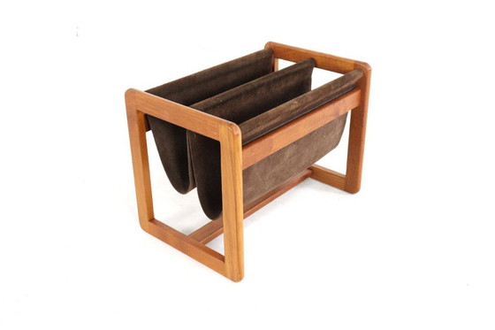 Image 1 of Vidbjerg mobelfabrik magazine rack vintage Danish