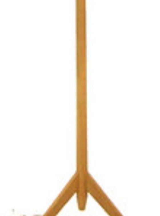 Image 1 of Lampada da terra scandinava in rovere, Svezia, 1960