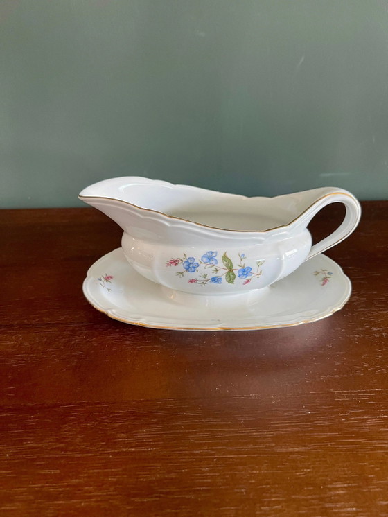 Mid Century Lengsfeld Porseleinen Sauskom, voormalige DDR, jaren 60 Ostalgie Stuk – Servies, Porcelain (photo 7 of 8)