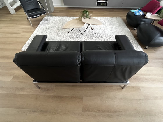 ROLF BENZ PLURA 380 Design Bank – Banken, Leather, Metal (photo 7 of 11)