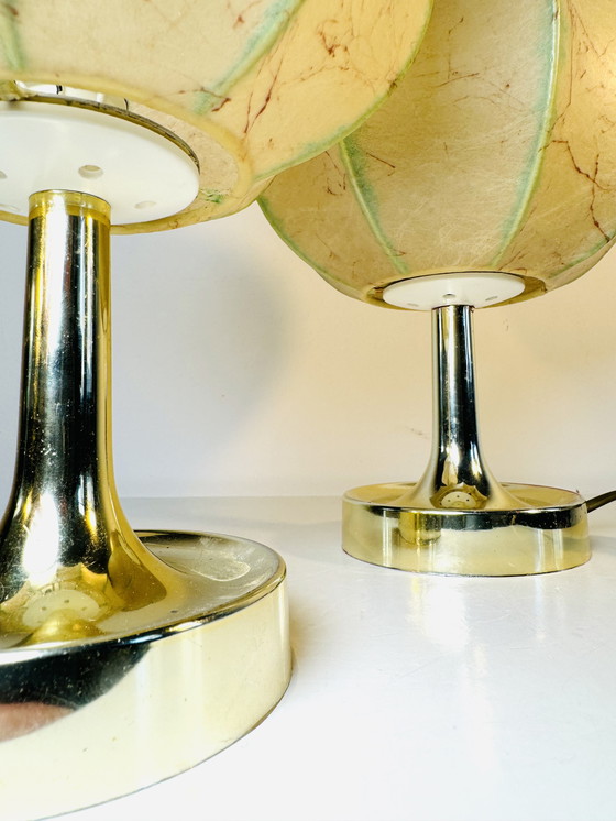 Image 1 of COCOON TABLE LAMP BY FRIEDEL WAUER FOR GOLDKANT LEUCHTEN, GERMANY, CIRCA 1960s/1970s