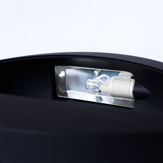 Image 1 of Vintage "Berio" zwarte lamp - Massive België