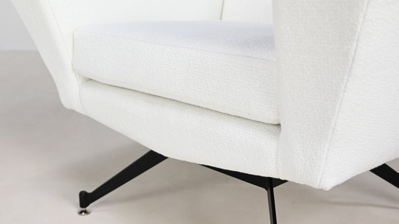 Image 1 of Studio Tecnico A.P.A, pair of armchairs model M530 for Lenzi. Italy, C.1950