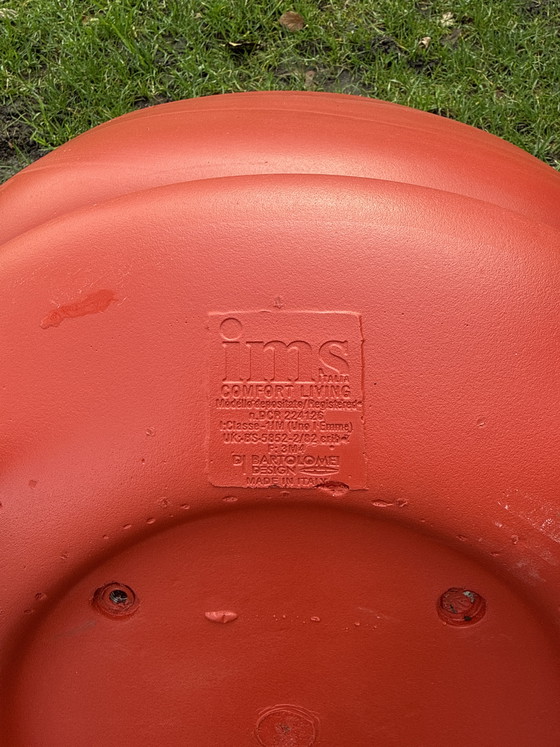 Image 1 of Set of 4 vintage design chairs, designed by Fabio Di Bartolomei for IMS Italia in the 1970s.