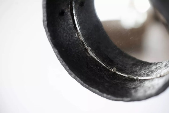 Image 1 of Miroir Suspendu en Métal, Années 50