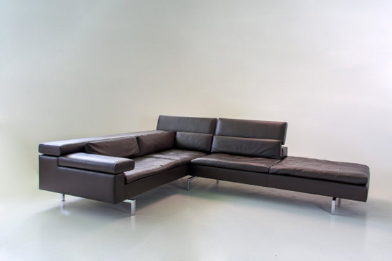 Jori Shiva leren hoeksalon – Jean-Pierre Audebert – Hoekbanken, Leather, Metal (photo 13 of 13)