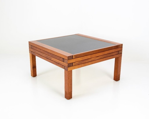 Modular extendable coffee table 'Hexa' – Vuarnesson for Bellato, France, 1980s