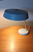 VEB Narva Leuchtenbau Table Lamps – Pair, “Stasi Lamp”, GDR, 1960s, Architect Grey