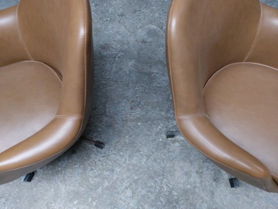 Mid-Century Swivel Chairs – Draaistoelen, Plastic (photo 24 of 39)