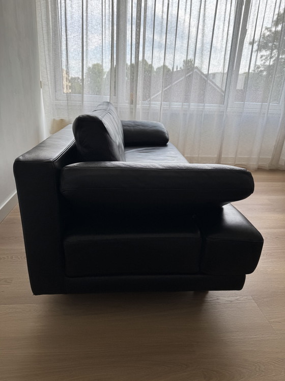 Image 1 of Rolf Benz 355 Cuir Noir