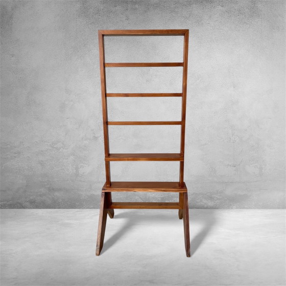 Image 1 of Valet de chambre industriel en bois massif