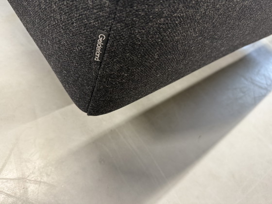 Image 1 of Gelderland 7784 Hocker Wollstoff schwarz 130x81xH42