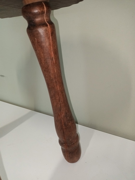 Image 1 of Spanish wooden stool