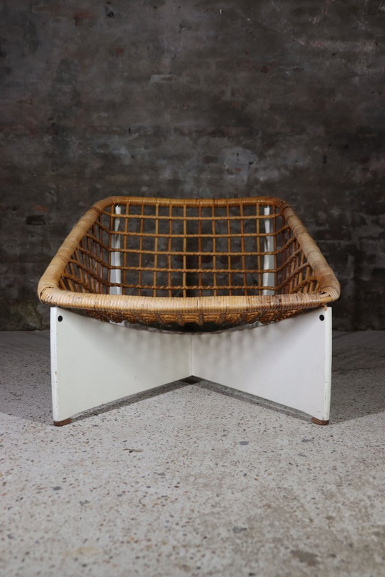 Image 1 of Gebroeders Jonkers – Rokato – Rattan Easy Chair – Noordwolde – Netherlands – 1960s