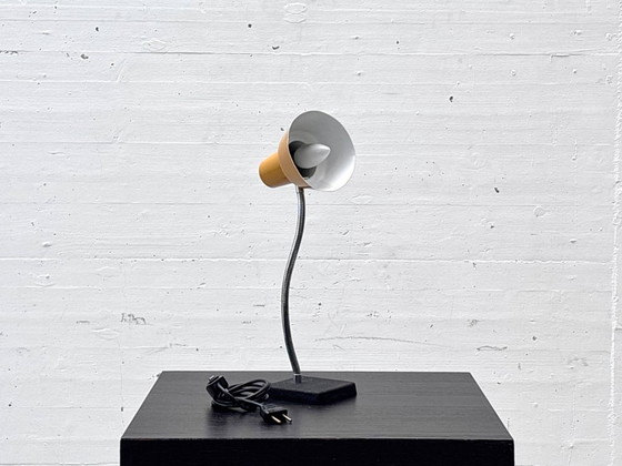 French vintage table lamp in Mid-Century Modern style, 1960s/70s – Metal (photo 14 of 17)