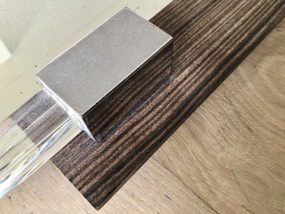 Image 1 of Art-Deco-Dienblade mit Spiegelglas