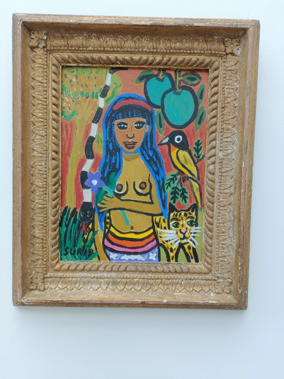 Image 1 of Painting on wood