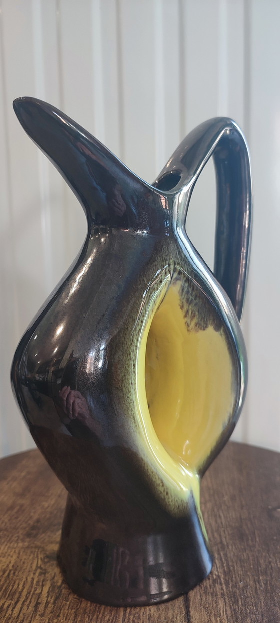 Image 1 of Vallauris keramische pot jaren 50