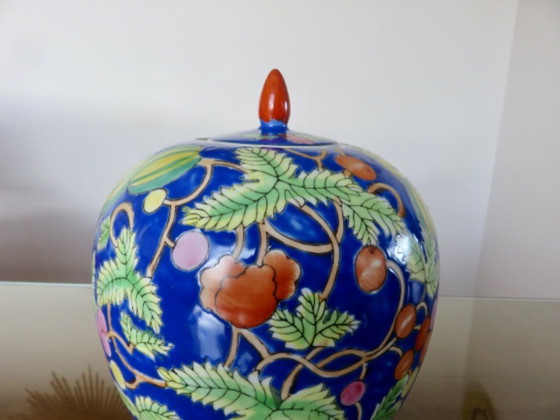 Image 1 of Chinese porcelain ginger jar, early 20th century