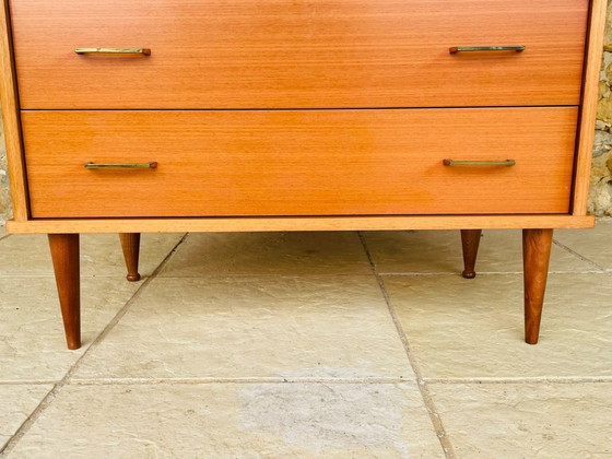 Commode in mid-century modern stijl, jaren 60 – Ladekasten, Wood (photo 9 of 22)