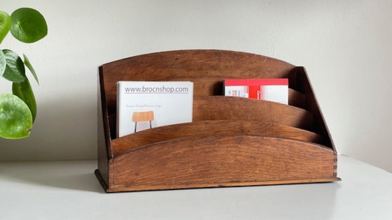 Image 1 of TRIEUR Porte-Courrier BUREAU Vintage