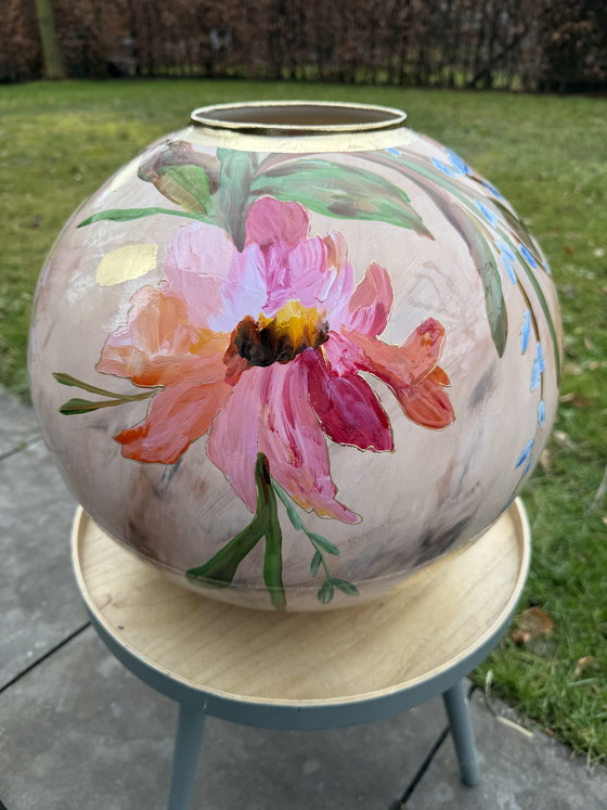 Image 1 of Vaso XL nuovo dipinto a mano VIBE Art