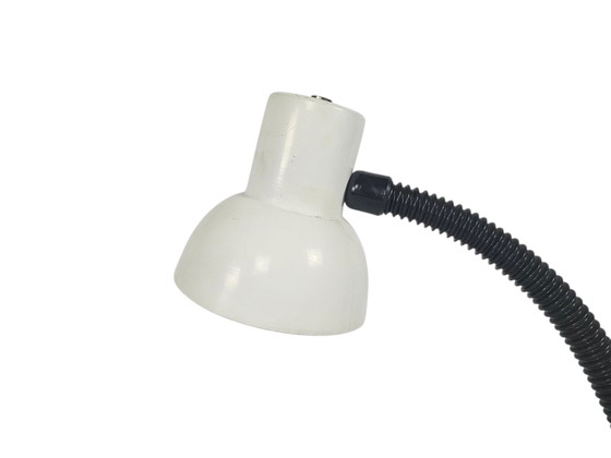 Image 1 of Hala Zeist - lámpara de escritorio - modelo 703 - cuello flexible - blanco - años 70