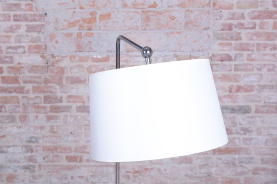 Originele vloerlamp uit het midden van de eeuw, van G. Teixido, chroom, katoen, Italië, jaren 90 – Carpyen (photo 12 of 14)
