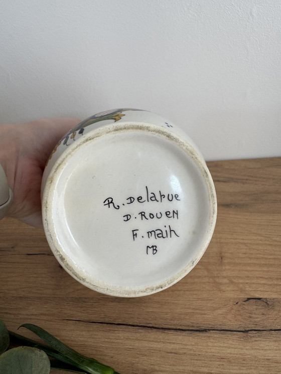 Image 1 of Vintage Rouen Vase