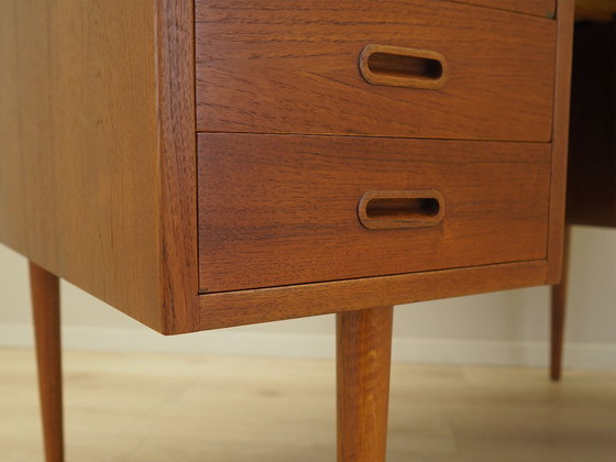 Image 1 of Escritorio de teca, diseño danés, años 60, fabricado en Dinamarca