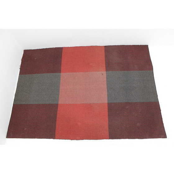 Image 1 of Modernist Geometric Carpet by Antonín Kybal - 1950s