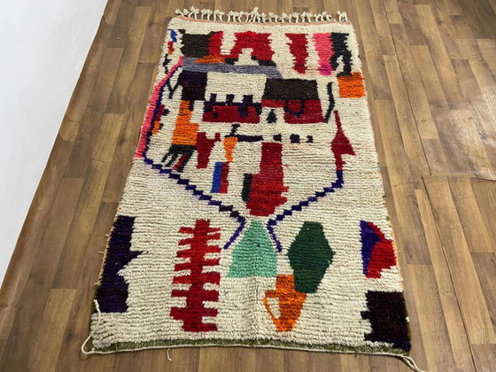 Tappeto marocchino in pura lana fatto a mano 3x2 m – Tappeti, Wool (photo 3 of 21)