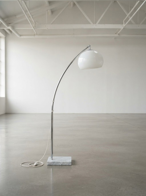 Vintage Goffredo Reggiani Italiaanse design booglamp