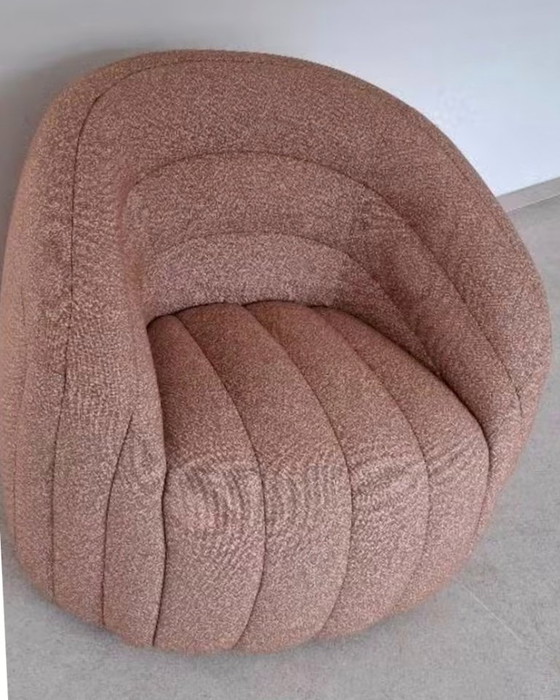 Image 1 of Set of 2 New Pode Balini Swivel Armchairs