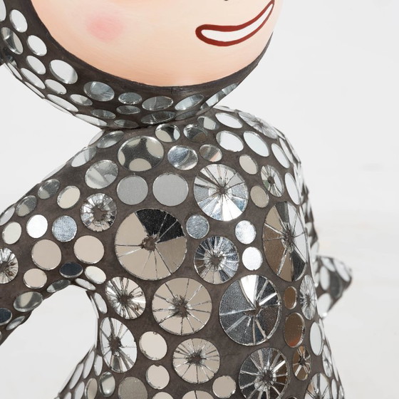 Image 1 of Kathy Mueller-Moser (1968) - Open arms noir, 56 x 45 cm ,3/3, signé