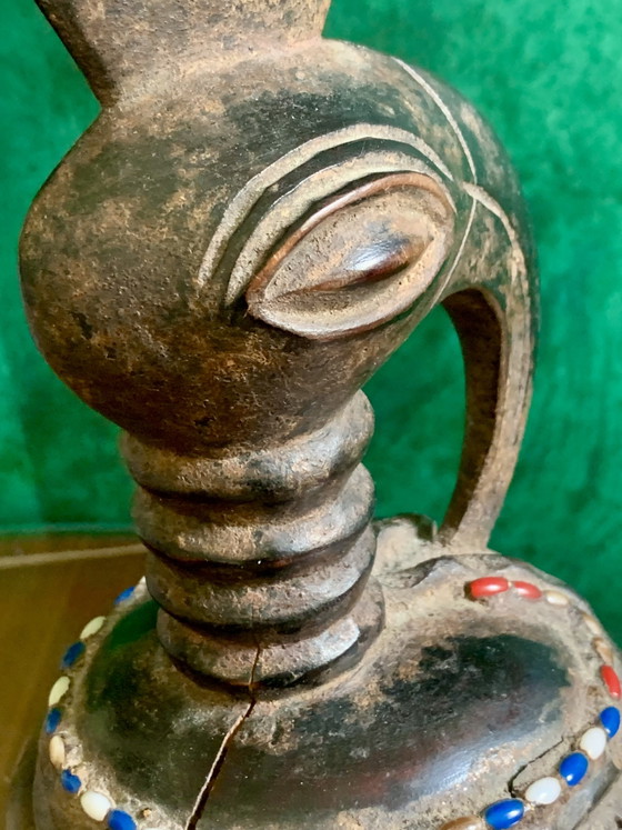 Rara scatola oracolare divinatoria Senufo (Calao) – Costa d'Avorio – Sculture, Wood, Other (photo 8 of 16)