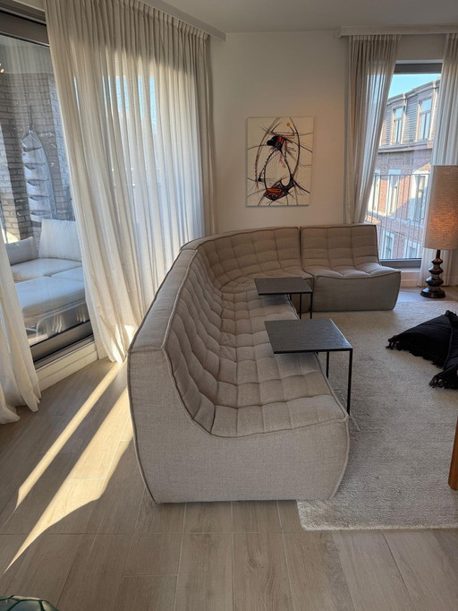 Ethnicraft N701 Modular Chair For Sale