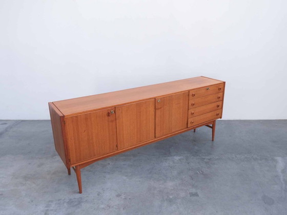 Image 1 of "EGEVIK" Sideboard Chest of Drawers MidCentury Teak Wood 50s 60s 70s