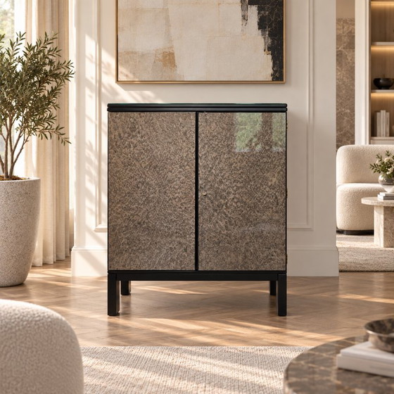 Luxus Hotel Adlon Barschrank, Berlin 1997 von Living Design – Getränkeschrank, Glass, Wood (photo 11 of 15)