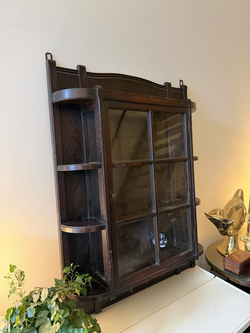 Vitrine murale vintage