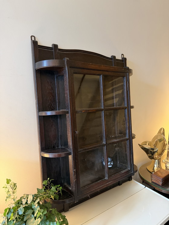 Image 1 of Vintage vitrine wandkast