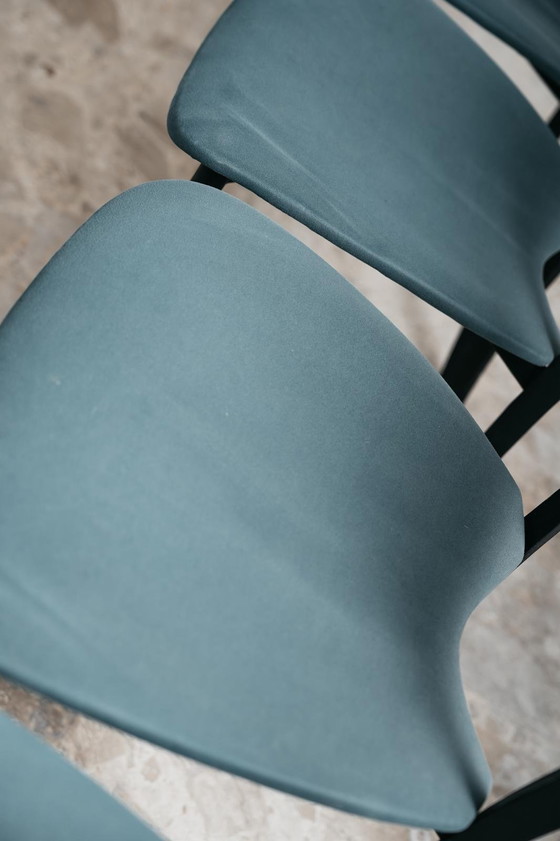 Image 1 of Dining Set of 4 Chairs, Made in Italy, 1980s Postmodern, Modern Antiques